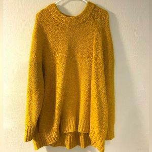 Mustard yellow sweater